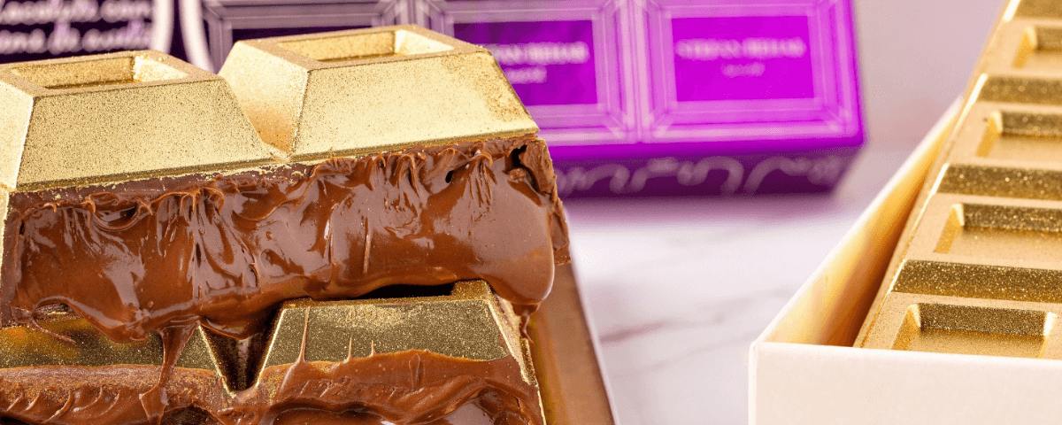 Chocolate com recheio da chocolateria Stefan Behar Sucré
