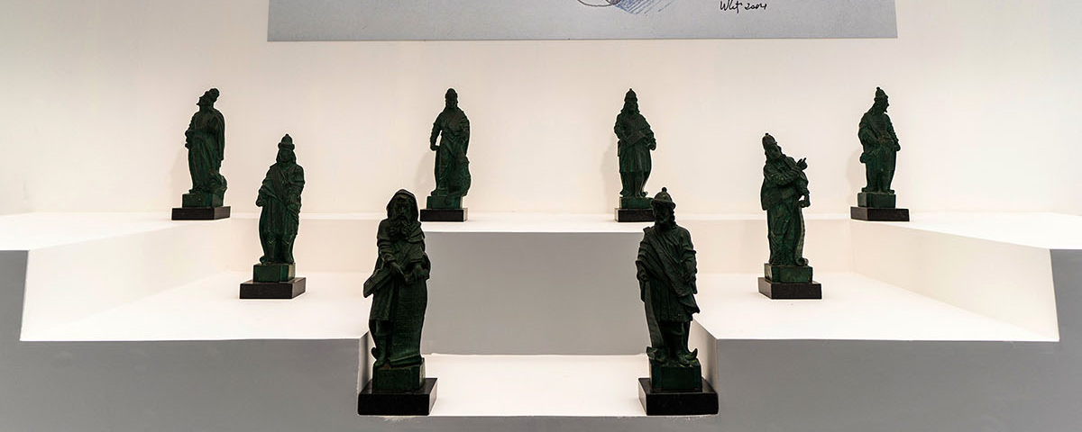 Esculturas barrocas são exibidas em exposição no  Museu de Arte Sacra de São Paulo. As exposições em SP estão imperdíveis, né?