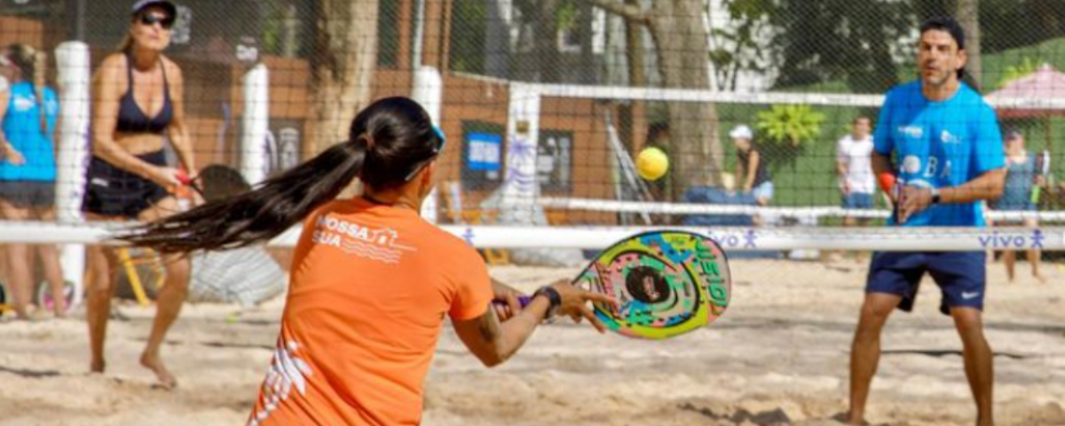 SC terá dez novas arenas esportivas para prática de beach tennis; veja onde