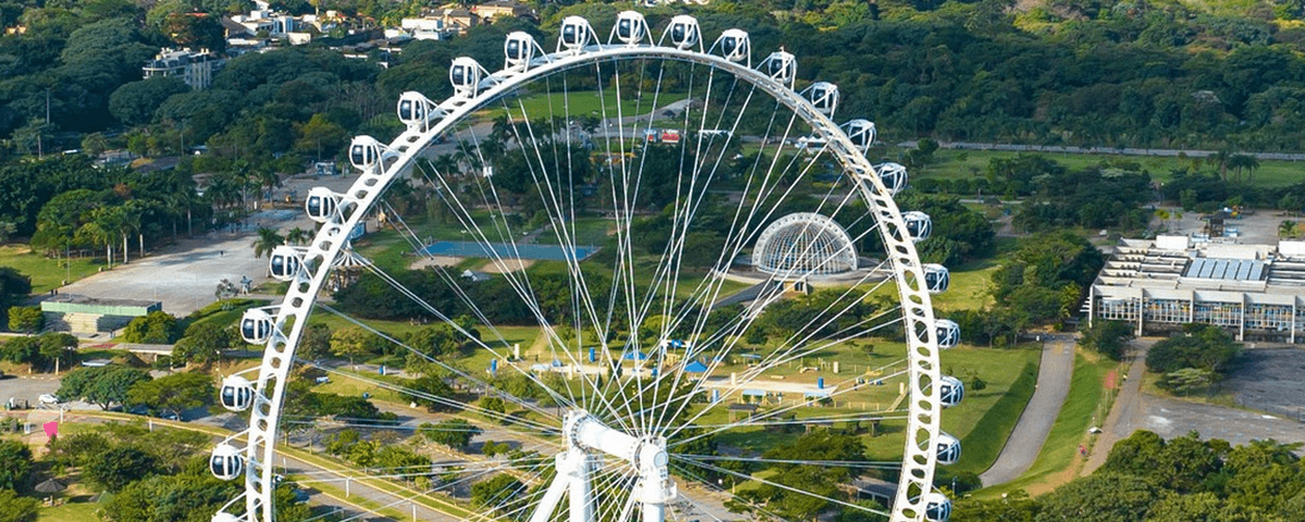 A Roda Rico é a maior roda-gigante da América Latina. Uma ótima opção de passeio para as férias de julho em SP! 