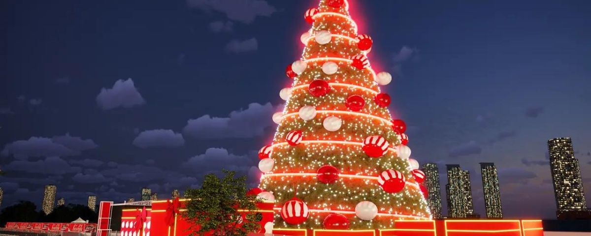 Um dos eventos de dezembro é ir ver a árvore de Natal do Parque Villa Lobos, que possui 50 metros de altura. 