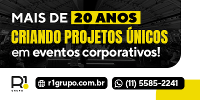 Mais de 20 anos criando projetos únicos em eventos corporativos!