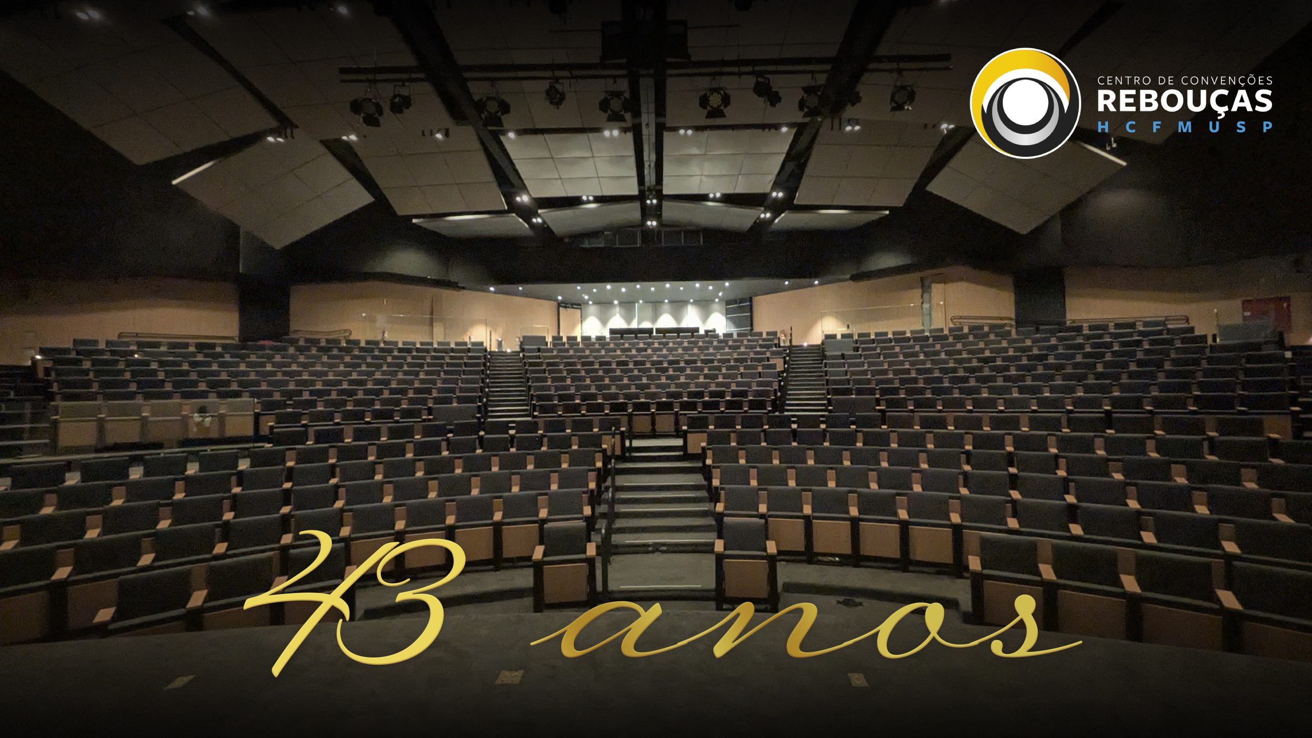 Centro de Convenções Rebouças completa 43 anos