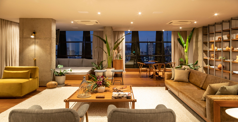 A essência do design brasileiro na Suíte Presidencial do Tivoli Mofarrej São Paulo