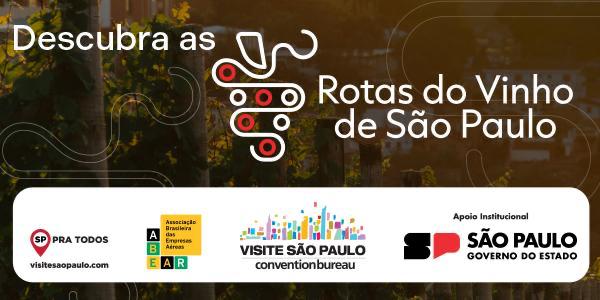 Descubra as Rotas do Vinho de São Paulo. Clique para explorar os roteiros no site oficial