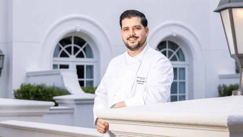 Palácio Tangará anuncia André Mendes à frente da gastronomia
